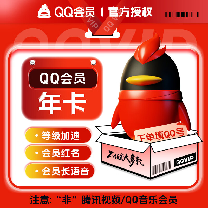 QQ会员『12个月』 